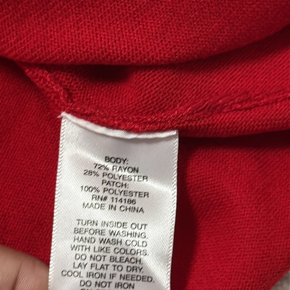 a.n.a Red Sequin Accent Top - Picture 3 of 3